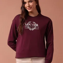 U.S. Polo Assn. Women Women Printed Sweatshirt-picture-24