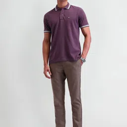 Arrow Sport Men Brand Logo Polo Collar T-shirt image 5