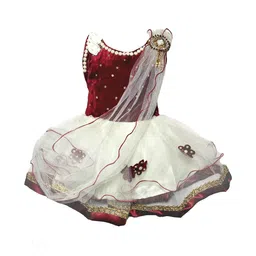 DRESS COLLECTION Embellished Velvet Fit & Flare Dress-image-61