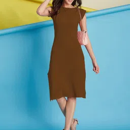 Selvia Edge Women Extended Sleeves Bodycon Dress image 3
