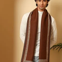 Tweedle Men Self Design Mufflers-picture-45