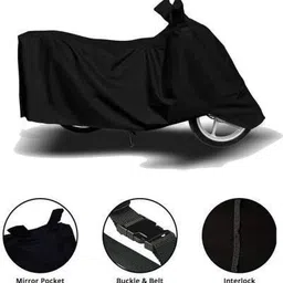 deepshakshi automotive Waterproof Two Wheeler Cover for Bajaj image 2