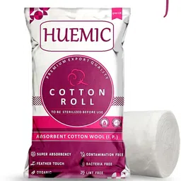 huemic Pure Absorbent Cotton Roll for Baby Care Soft Cotton Roll 18 Gauze Medical Dressing-picture-17