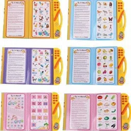 white popcorn Educational Learning E-Book for Children with Interesting Game and Learning Content, Baby Good Partners, Early Education Good Helper for Children image 3