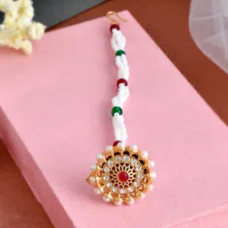 Silvermerc Designs Gold-Plated Pearls-Studded Borla-picture-37