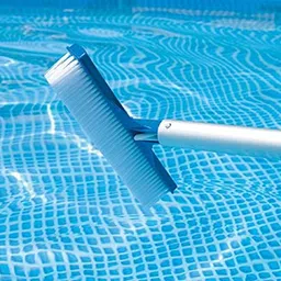 BlueWave Curved 18 Inch Pool Brush for Walls and Floors with Nylon Fiber Bristles and 10 Inch Swimming Pool Wall Brush Polyester Professional Pool for Wall Floor Cleaning Brush image 5