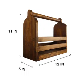 symplify Adora Wooden Bottle & Cutlery Holder image 12