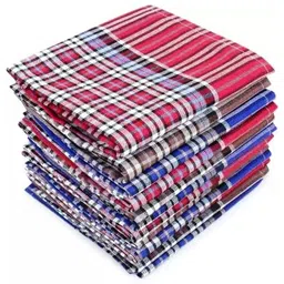 fassify brings you 100% Cotton Silky soft Handkerchiefs for Men| Soft Handfeel|Ultra Compact |Pack of 5 PC | 6 PC | 8 PC | 10 PC| image 3