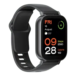 Redmi Watch 5 Active Smartwatch with Bluetooth Calling (50.8mm LCD Display, IPX8 Water Resistant, Midnight Black Strap) image 1