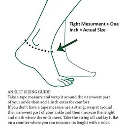 shree shobha collection Silver Anklet For Womens Multicolour Stones Casted Modern & Strong Design Size-10.5 Inches Weight-35Gm image 5