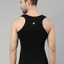 DIXCY SCOTT Pack Of 3 Assorted Cotton Basic Vests image 5