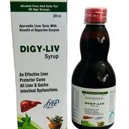 generic Digy-Liv Ayurvedic Liver Enzyme Syrup (Pack of 1) image 1