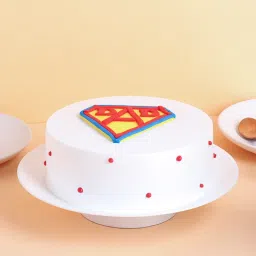 Super Dad Cream N Fondant Cake image 2