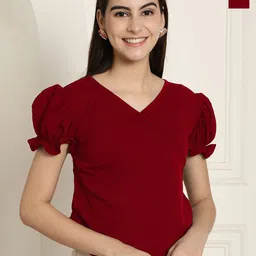 Tromko Puff Sleeve Top-picture-31