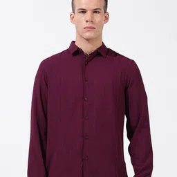 The Indian Garage Co Regular Fit Self Design Casual Shirt-picture-32