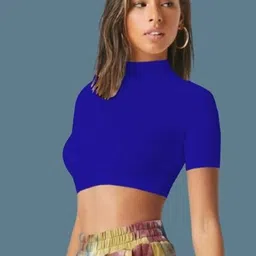 Dream Beauty Fashion Bullet Women Fitted Crop Top-picture-19