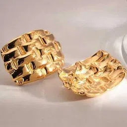 atraer HOUSEOFTRENDZZ Contemporary Hoop Earrings image 4