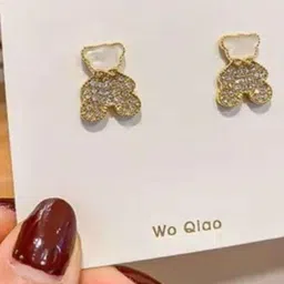 Estailo fashion Artificial Stones Studded Quirky Studs-image-58
