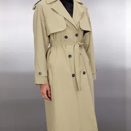 Trendyol Women Double Breasted Notched Collar Overcoat image 3