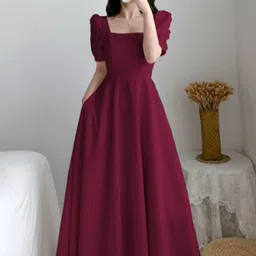 StyleCast Puff Sleeve Maxi Dress-picture-22