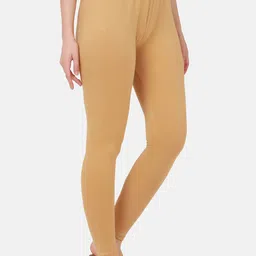 VANSIRI Pack Of 3 Pure Cotton Slim-Fit Ankle-Length Leggings image 5