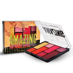 Adbeni 8 Color Waterproof Eyeshadow Palette With Vitamin E - Shade 02-picture-4