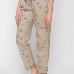 ETC Pack Of 2 Printed Mid-Rise Lounge Pants image 3