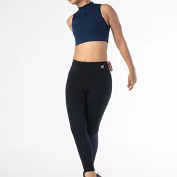 2BX Full Swing Women Medium-impact Workout Crop Top Sports Bra image 4