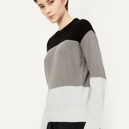 max Women Colourblocked Pullover image 3