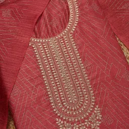 Soch Floral Embroidered Sequinned Unstitched Dress Material image 4