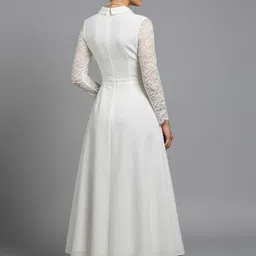 bebe A-Line Midi Dress image 3