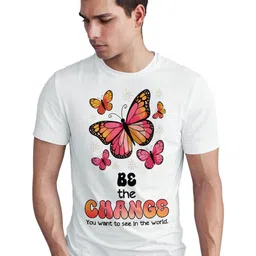 Seekbuylove Men Bio Finish Graphic Printed Pure Cotton T-shirt image 2