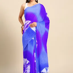 BUTA BUTI Tie and Dye Pure Cotton Saree-image-53