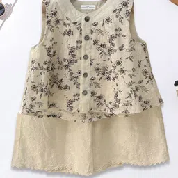 FOREVER FRIDAY Girls Printed Top with Palazzos-picture-7