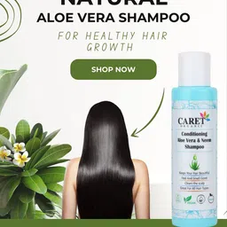 CARET ORGANIC Conditioning Aloevera & Neem Shampoo - 100 ml image 3