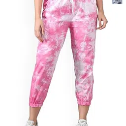 Funday Fashion Women Pack of 2 Tie and Dye Cargos Trousers-image-104