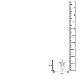 Jazz and Sizzle Rose Gold-Plated Pearls Studded & Beaded Floral Shaped Studs image 4