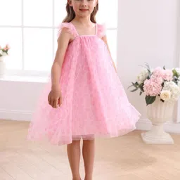 StyleCast x Revolte Print Satin A-Line Dress-picture-24