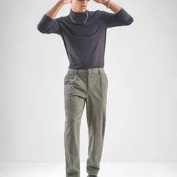 HIGHLANDER Men Loose Fit Mid-Rise Trousers image 5