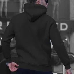 BEING WANTED Men Hooded Pull-Over Sweatshirt image 3