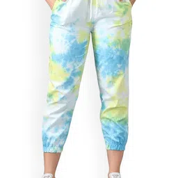 Funday Fashion Women Tie and Dye Joggers-image-95