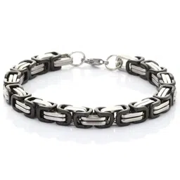 NAKABH Men Stainless Steel Bold Link Bracelet image 2