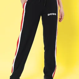 WEARDUDS Striped Relaxed-Fit Mid-Rise Trousers-picture-34