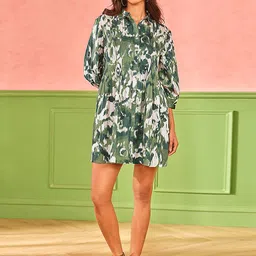 AND Floral Print A-Line Dress image 4