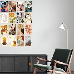 CVANU Multicoloured 6 and more Piece Paper Wall Core-picture-3