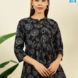 THE FAB FACTORY Women Pack Of 2 Floral Printed Tops-image-91