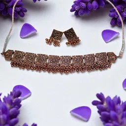 Jolly Faces Women Copper-Plated Jewellery Set-picture-24