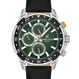 Daniel Klein Exclusive Men Patterned Dial & Leather Straps Analogue Watch DKX.1.13641-4-picture-22