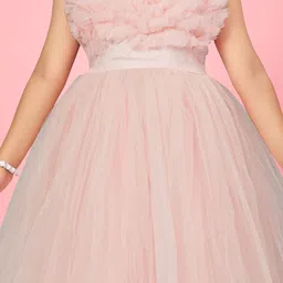 YK Net Fit & Flare Dress image 5