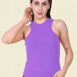 Moda Rapido Ribbed Knits Tank Top-picture-24